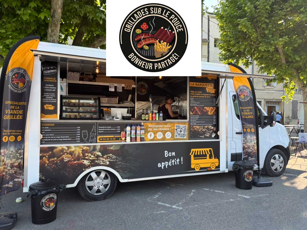 Grillades sur le pouce