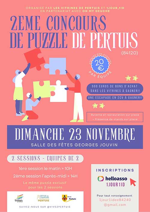 2e Concours de Puzzle