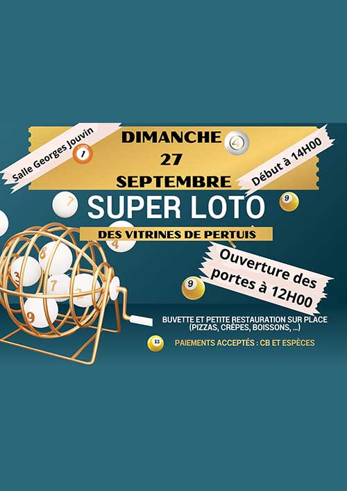 Loto des Vitrines de Pertuis